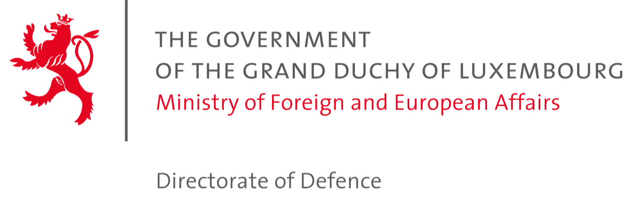 A logo of Ministry of Defence